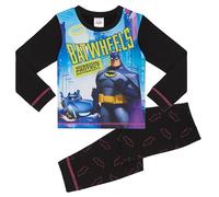 BatWheels Batman - Pijamas de Manga Larga para Niños - 4-5 Años: 110cm