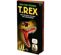 Bau dir deinen T. Rex: Und entdecke die Welt der Dinosaurier | Ein interaktiver T.-Rex-Bausatz und ein Buch voller spannender Dino-Fakten für Kinder ab 5 Jahrenab