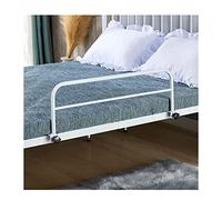 BAUBUY Rieles médicos para Cama para Adultos Mayores, riel de Asistencia portátil para Cama, manija de Seguridad, protección contra caídas, Barra de pie para Personas Mayores con discapacidad