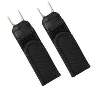 BAUCH 2 Piezas Hebilla de Cinturón Negra de Repuesto, Hebillas Metálicas Rectangulares Clásicas para Cinturones de Hombre y Mujer, Accesorios de Cinturón Duraderos y Elegantes para Pantalones