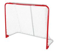 Bauer Deluxe Rec - Portería de Acero (54 x 44 Pulgadas), Color Rojo
