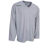 Bauer Flex Series Jersey de práctica para hockey sobre hielo, Adulto L, Plateado