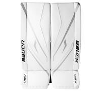 Bauer GSX White Senior Protectores de pierna para portero M