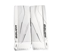 Bauer GSX White Senior Protectores de pierna para portero M