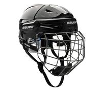 BAUER RE-AKT 65 Casco de hockey sobre hielo con rejilla Combo (negro, L)