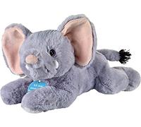 Bauer Spielwaren 12937 I Like My Planet - Elefante de Peluche (Material Reciclado), Color Gris