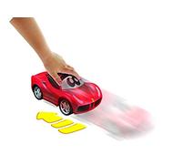 Bauer Spielwaren 16-81607 Ferrari 488 GTB-Eco Drivers - Coche de Juguete autocargable por Press & Pull, Rojo