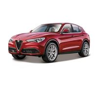 Bauer Spielwaren- Alfa Romeo Stelvio Modelo de coche a escala 1:24, assorted (Bburago 15621086R)
