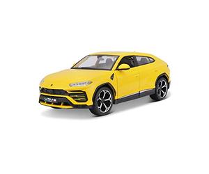 Bauer Spielwaren Maisto Lamborghini Urus 531519Y - Coche a Escala 1:24, Apertura de Puertas de 20 cm, Color Amarillo