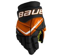 Bauer Vapor FLY40 Black/Orange Junior Guantes de hockey 10″