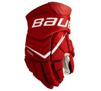 Bauer Vapor FLYLITE Red Senior Guantes de hockey 14″