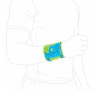 Bauerfeind Muñequera deportiva unisex — Izquierda/Derecha Entrenamiento/Competición — S/M Turquesa