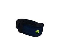 BAUERFEIND, 1 Rodillera Deportiva Unisex, Adecuada para ambas Rodillas, para Deportes de Pelota o Atletismo, Descarga de presión, Anillo de Silicona, Talla L, Negro, 11449421170013