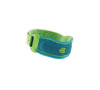BAUERFEIND, 1 Rodillera Deportiva Unisex, Adecuada para ambas Rodillas, para Deportes de Pelota o Atletismo, Descarga de presión, Anillo de Silicona, Talla L, Turquesa, 11449421260013