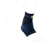 BAUERFEIND, 1 Tobillera Deportiva Unisex, Tobillo Derecho, para Deportes de Pelota o Atletismo, Estabilización, con Cinta Ajustable, Talla XS, Negro, 11419401170610