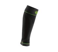 Bauerfeind, 1x Par de medias de deporte de compresión para las pantorrillas, Unisex, Adecuadas para ambas piernas, Para deportes de pelota o de resistencia, Fortalecimiento de los músculos, Talla XL largo, Negro, 29352021700034