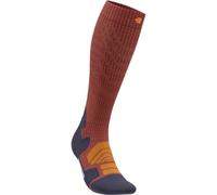 BAUERFEIND Calcetines de senderismo "Outdoor Merino Compression Socks" para actividades al aire libre como senderismo (trekking, hiking), 1 par de calcetines deportivos de lana (merino), granate,