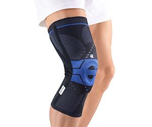 Bauerfeind GenuTrain P 3 Vendaje de Rodilla, Derecho, Negro, Talla 1