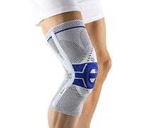 Bauerfeind GenuTrain P 3 Vendaje de Rodilla, Izquierdo, Gris (Titán), Talla 1