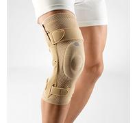 Bauerfeind GenuTrain S Pro, Vendaje de Rodilla, Derecho, Beige (Nature), Talla 5