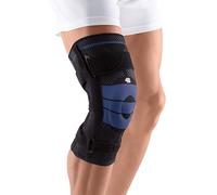 BAUERFEIND Vendaje de Rodilla, GenuTrain S, Negro,Izquierdo, Talla 4