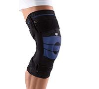 Bauerfeind GenuTrain S Vendaje de Rodilla, Izquierdo, Negro, Talla 7
