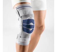 Bauerfeind La rodillera derecha Genutrain S Pro titan estabiliza y limita el mov