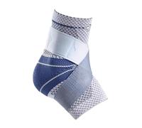 Bauerfeind - MalleoTrain S - Tobillera - El soporte de tobillo que necesitas para hacer actividad física - Elegible para FSA/HSA - Pie izquierdo - Talla 5 - Color titanio