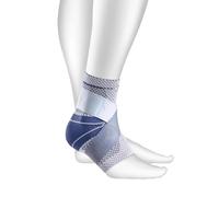 Bauerfeind - MalleoTrain S - Tobillera - El soporte de tobillo que necesitas para hacer actividad física - Pie izquierdo - Talla 2 - Color titanio
