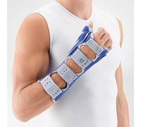 Bauerfeind Manuloc Rhizo Muñequera larga y antebrazo derecha Azul/Gris