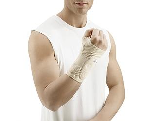 Bauerfeind ManuTrain Vendaje de Muñeca, Izquierdo, Beige, Talla 5