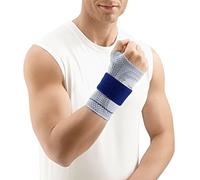 Bauerfeind ManuTrain Vendaje de Muñeca, Izquierdo, Gris (Titán), Talla 3