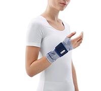 Bauerfeind ManuTrain Vendaje de Muñeca, Izquierdo, Gris (Titán), Talla 4