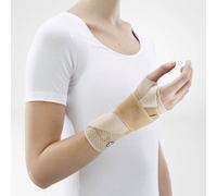 Bauerfeind Muñequera derecha Manutrain beige para tendinitis Beige