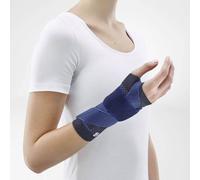 Bauerfeind Muñequera izquierda Manutrain negra para tendinitis Negro