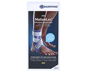Bauerfeind Órtesis de Tobillo, MalleoLoc,titán,Izquierdo, Talla 2