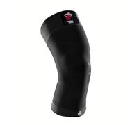 Bauerfeind Rodillera de compresión deportiva NBA Miami Heat - Diseño ligero con zonas de agarre para alivio del dolor de rodilla de baloncesto y rendimiento (calor, M)