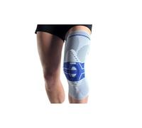 Bauerfeind GenuTrain S Vendaje de Rodilla, Derecho, Gris (Titán), Talla 1