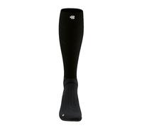 BAUERFEIND Run Performance Compression Socks 2.0 - Calcetines deportivos con compresión y puntos 3D, Negro/M, 46-49