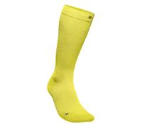 BAUERFEIND Run Ultralight Compression Socks - Calcetines deportivos para mujer, 1 par de calcetines de compresión delgados para correr y hacer ejercicio, amarillo limón, 40