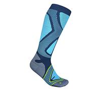 BAUERFEIND Ski Ultralight Calcetines de compresión, Men's, Azul, 41-43 / M