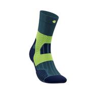 BAUERFEIND Trail Run Mid Cut Socks - Calcetines de trail running, Midnight Teal, 39
