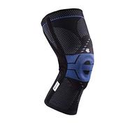 BAUERFEIND Vendaje de Rodilla, GenuTrain P 3,Negro,Derecho, Talla 6
