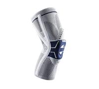BAUERFEIND Vendaje de Rodilla, GenuTrain P 3,titán,Derecho, Talla 5