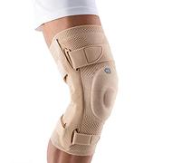 BAUERFEIND Vendaje de Rodilla, GenuTrain S, Beige,Izquierdo, Talla 7