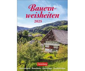 Bauernweisheiten Calendario semanal 2025 - Reglas de agricultores, costumbres, consejos de jardinería, consejos para el hogar: pequeño calendario de pared con 53 prácticas casas y ... aprox. DIN A5
