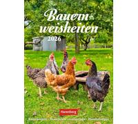 Bauernweisheiten Wochenkalender 2026 - Bauernregeln, Brauchtum, Gartentipps, Haushaltstipps: Kleiner Wandkalender mit 53 praktischen Tipps für Haus und Garten. Foto-Kalender mit schönen Naturmotiven.