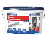 Baufan Color Para Fachadas EXTRA Blanca 5 L, Dispersión Mate