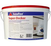 Baufan Super-Decker 10 L Pintura Interior Lavable Blanca Según DIN EN 13300