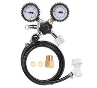 Baugger Beer Keg Co2 Regulator - Cerveza Co2 Barril Regulador Válvula de Alivio de Presión de Seguridad 0-3000 Psi Tanques Presión